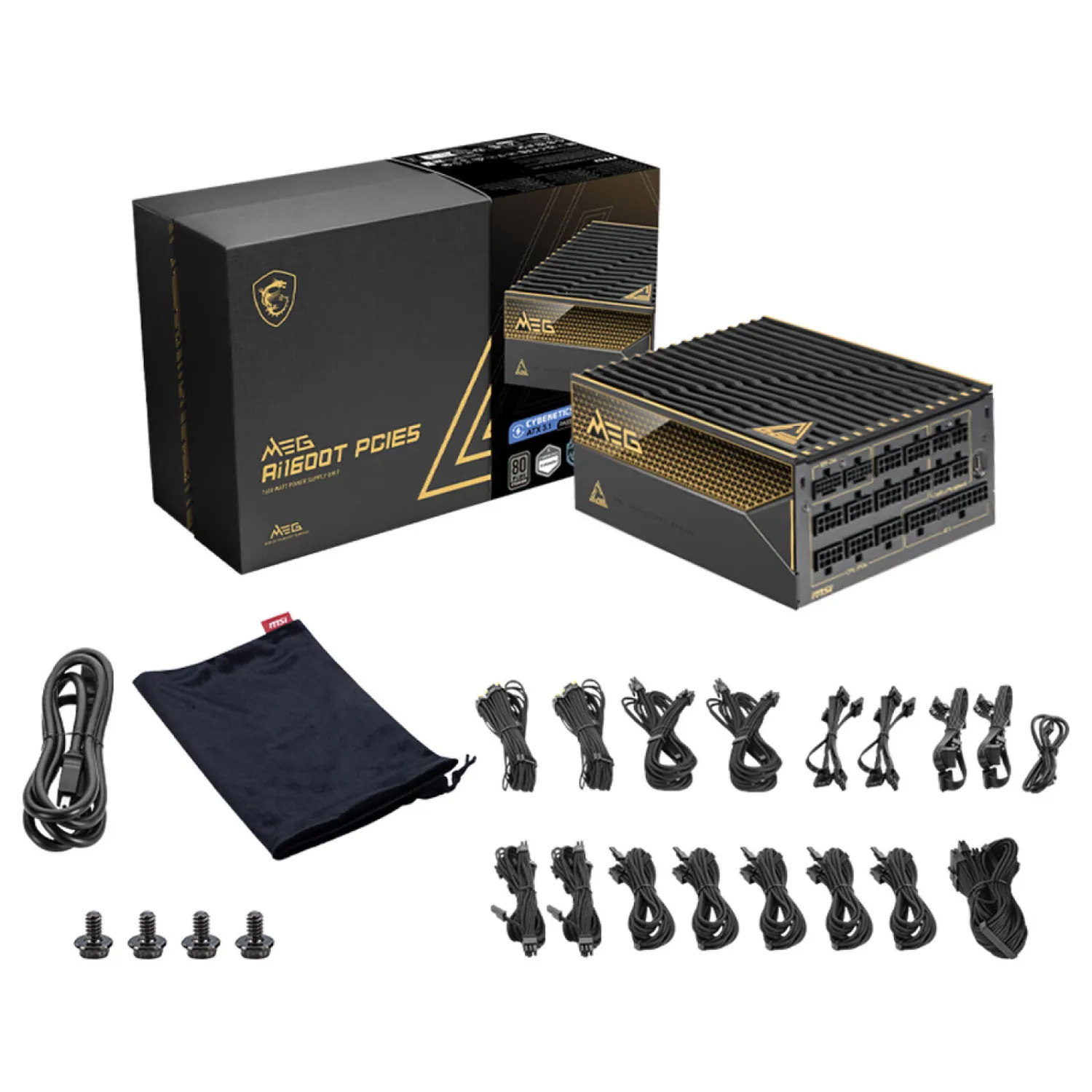 پاور MSI MEG Ai1600T (ATX3.1) - تصویر 3