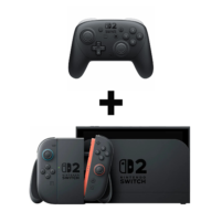 باندل کنسول بازی Nintendo Switch 2 + دسته بازی Pro Controller 2